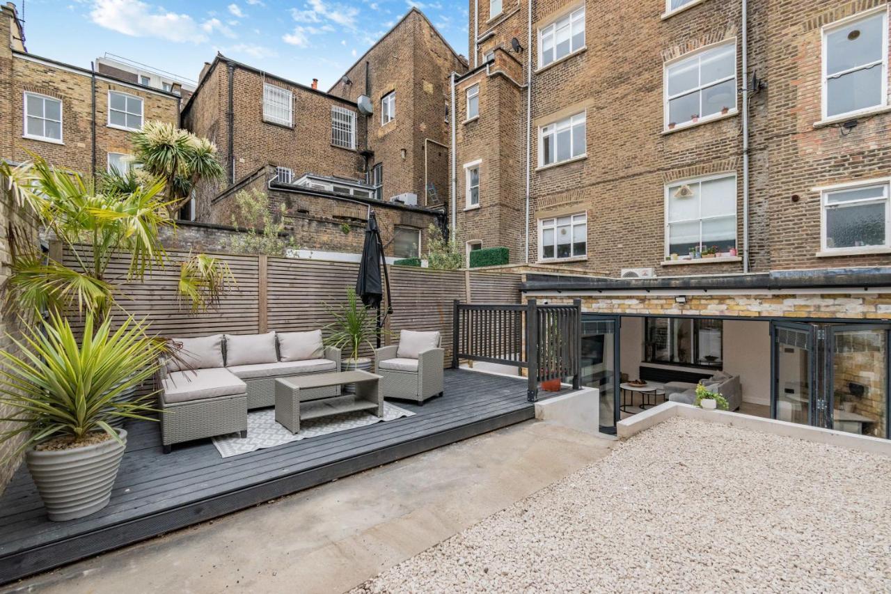 Апартаменты Modern Garden Flat With Private Parking Лондон Экстерьер фото